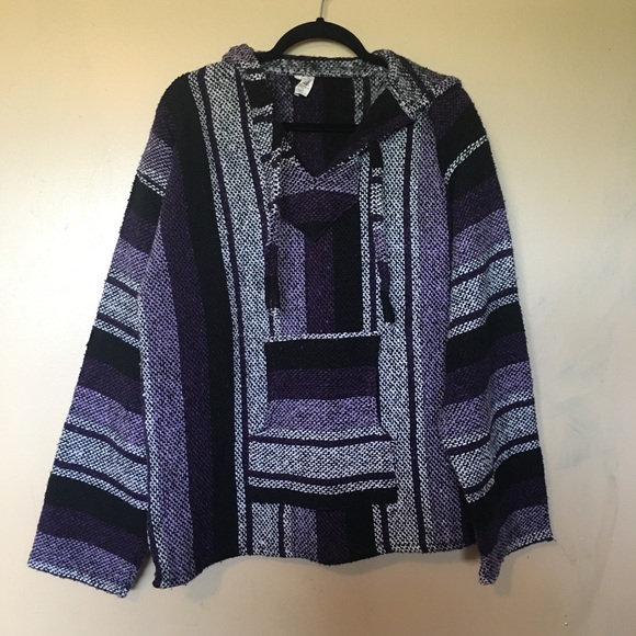 Sweaters - Women's Purple Rasta/Jerga Hoodie